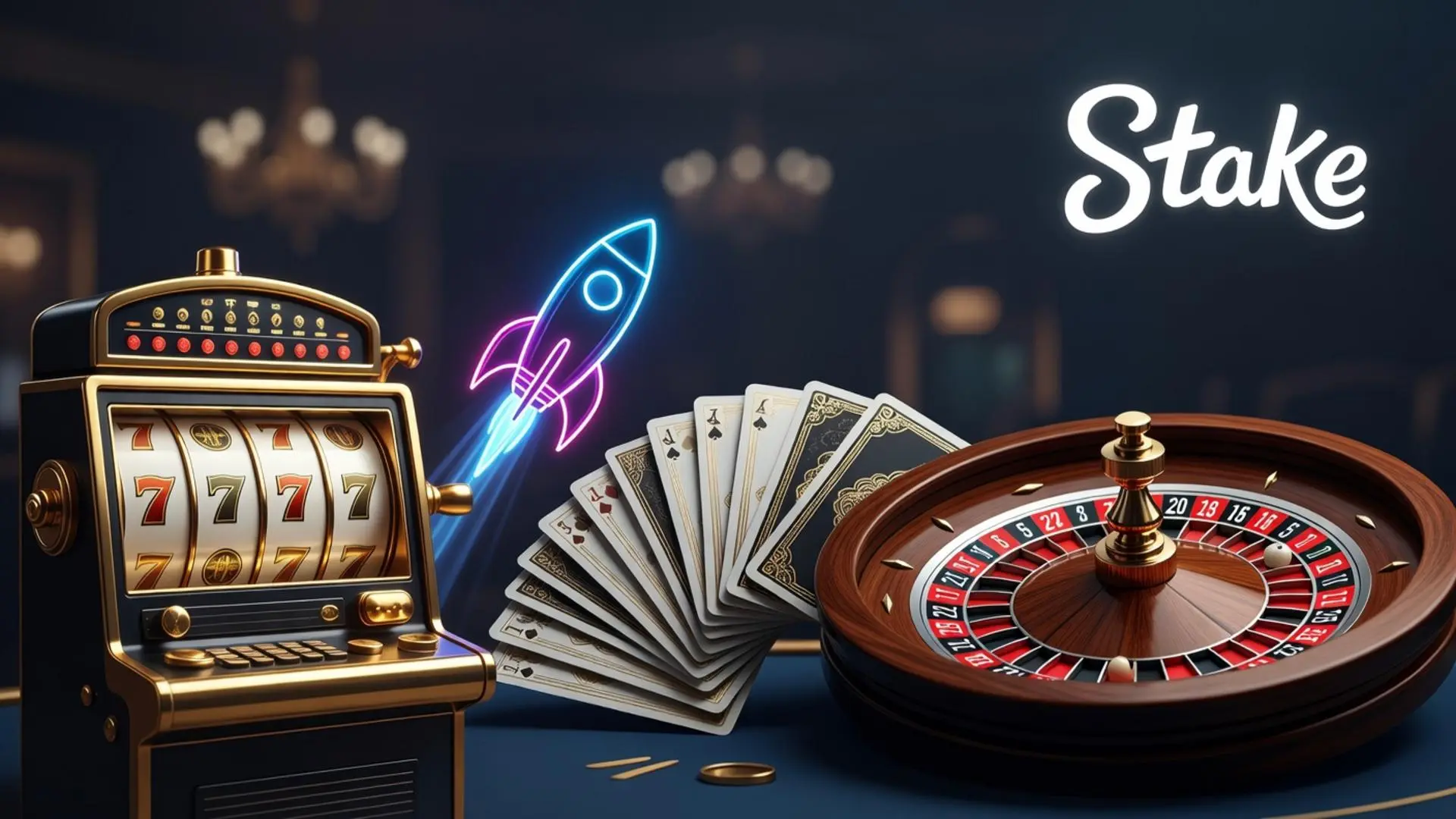 Stake Casinoのゲームカタログには、豊富なエンターテインメントが揃っています。